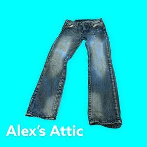 GS115 Dylan Jeans Womens 14 Blue Slim pre-owned